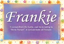 frankie英文名|Frankie Name Meaning: Origin, Popularity, and。